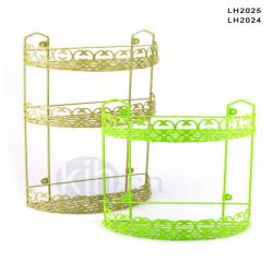 雕花半圓二層、三層架